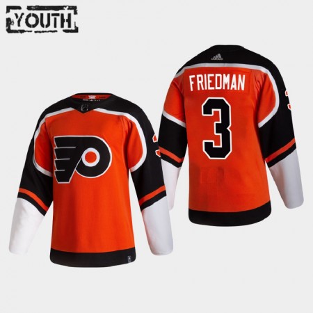 Camisola Philadelphia Flyers Mark Friedman 3 2020-21 Reverse Retro Authentic - Criança